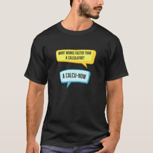 T-shirt Calculatrice Dit Math Physique Science Papa plaisa