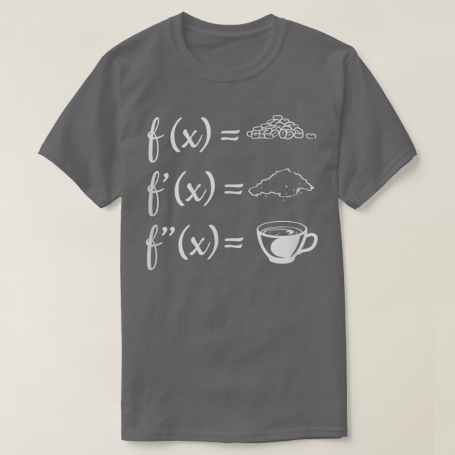 T-shirt Calculs Café Enseignant S Math Enseignant Mathémat (Design devant)