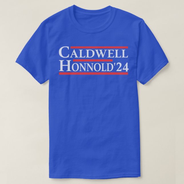 T-shirt Caldwell Honnold 2024 1 (Design devant)