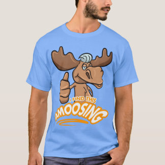 T-shirt Calembour de mot d'orignal pour les amateurs d'ani
