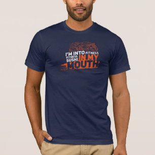 T-shirt Calembour drôle de sushi et de forme physique