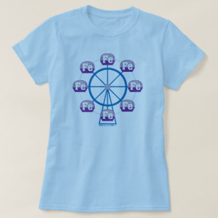 T-shirt Calembour ferreux de roue