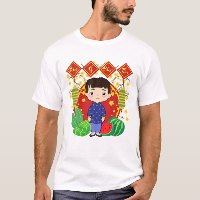 T-shirt Calendrier lunaire vietnamien 2022 | Nhu Y Phat Ta (Devant)