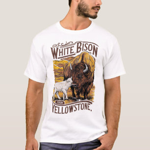 T-SHIRT CALF PROPHECY BÉBÉ BLANC DE YELLOWSTONE