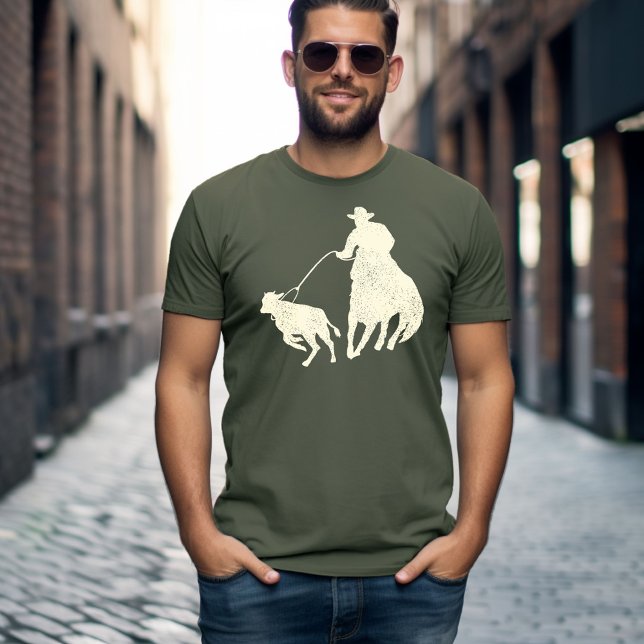 T-shirt Calf Roping (Créateur téléchargé)