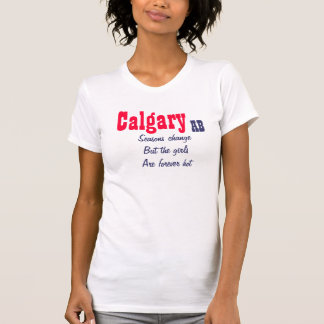 T-shirt Calgary Alberta chaudes filles