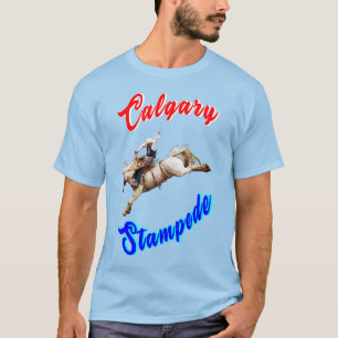 T-shirt Calgary Canada Chevaux Juillet Riders Calgary Stam