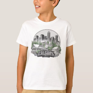 T-shirt Calgary City Canada