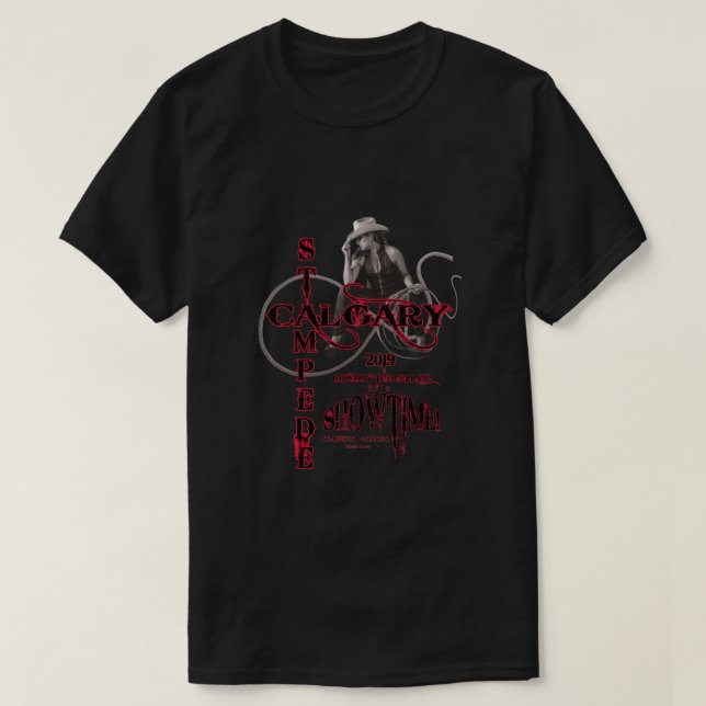 T-shirt Calgary Stampede Lady & amp; Tournoi de tennis (Design devant)