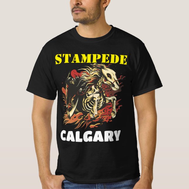 T-shirt Calgary Stampede Rodeo Show (Devant)
