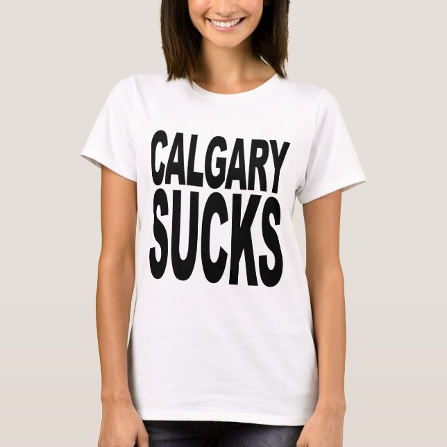 T-shirt Calgary suce (Devant)