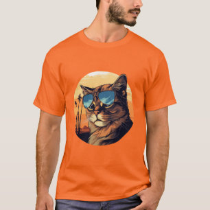 T-shirt Cali Cat