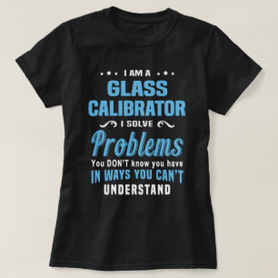 T-shirt Calibrateur en verre