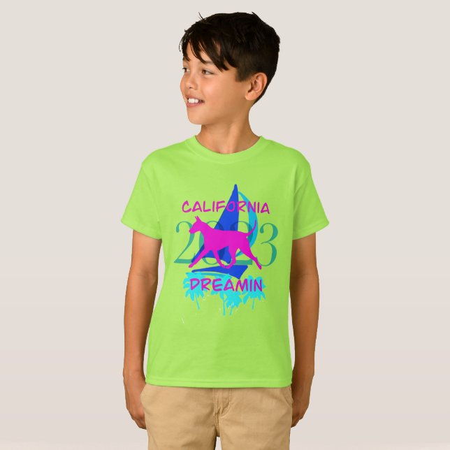 T-shirt California Dreamin 2023 AHTCA (Devant entier)