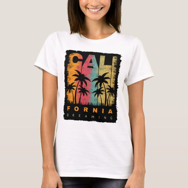 T-shirt California Dreaming (Devant)
