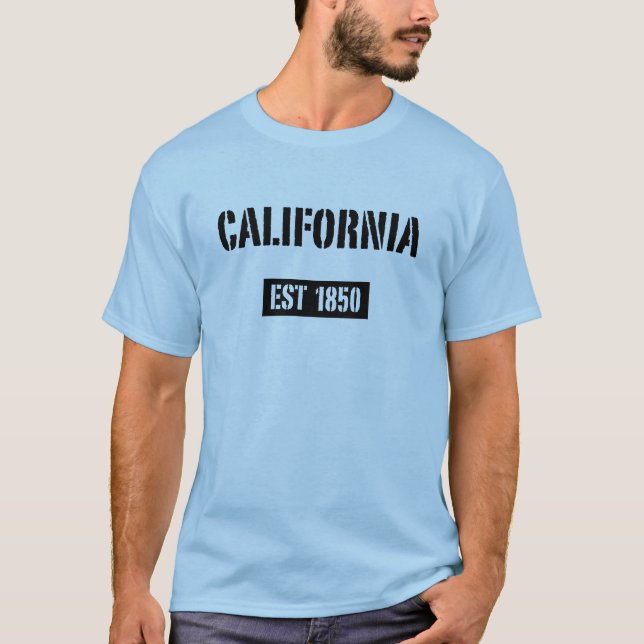 T-shirt California EST 1850 (Devant)