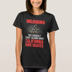 T-shirt California King Snake High White Habitat 4