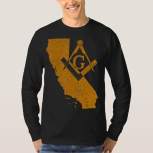 T-shirt California Mason Grand Lodge Masonic F&AM Père