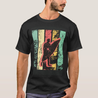 T-shirt California Retro Surf Vintage Van Surfer Surfing D