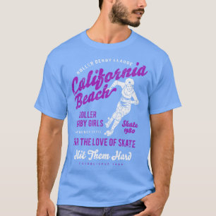 T-shirt California Roller Derby