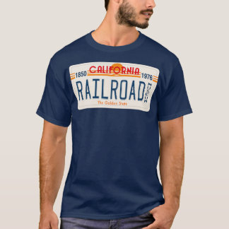 T-shirt California State Railroad Museum California Licens