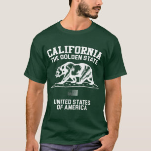 T-shirt California The Golden State