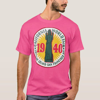 T-shirt California World Fair 1940 San Francisco Treasure