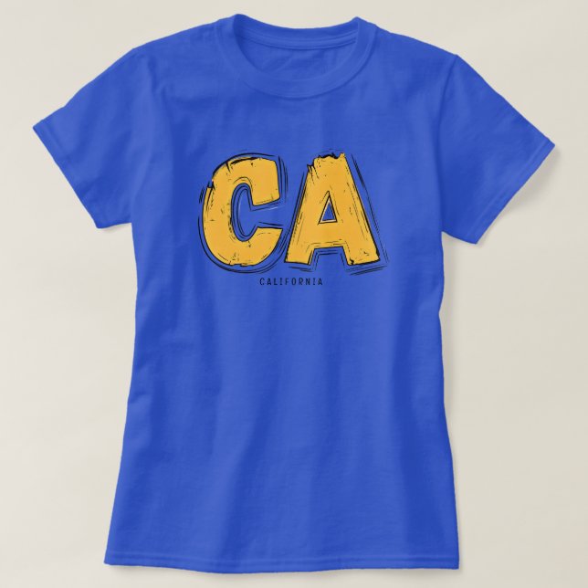 T-shirt Californie (Design devant)