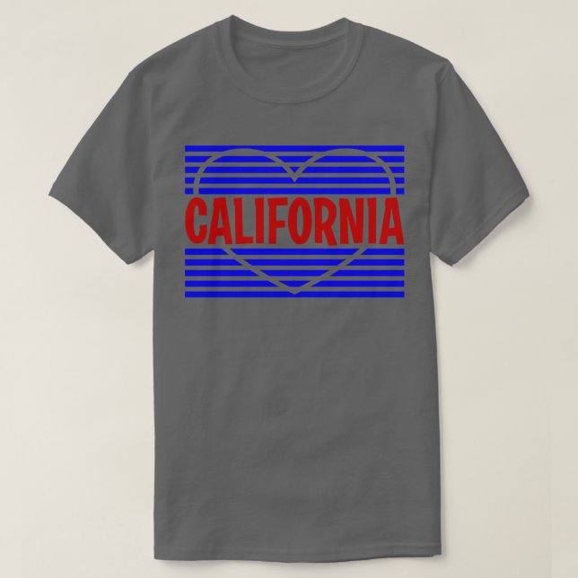 T-shirt Californie 3 (Design devant)