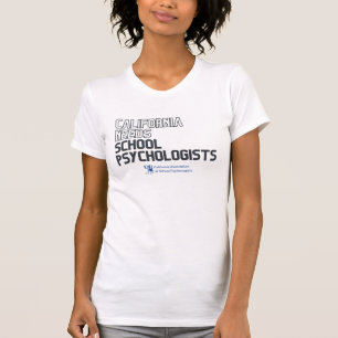 T-shirt Californie a besoin de psychologues scolaires Tee 