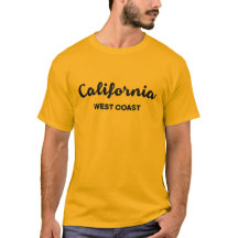 Californie Côte Ouest Nice Design Texte