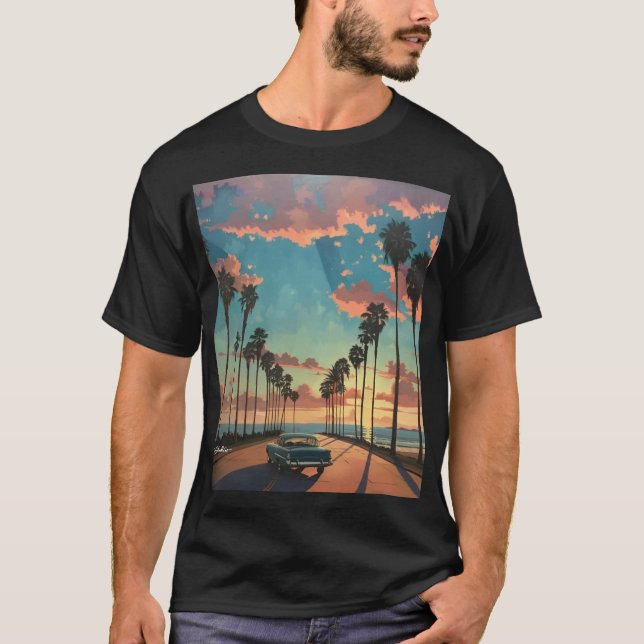 T-shirt Californie Dreaming Basic (Devant)