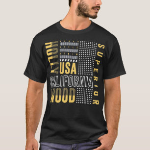 T-shirt Californie - hollywood, États-Unis