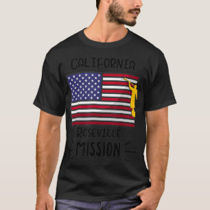 T-shirt Californie Roseville Mormon LDS Mission Cadeau
