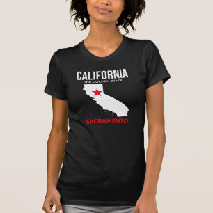 T-shirt Californie, Sacramento – l'État doré, États-Unis