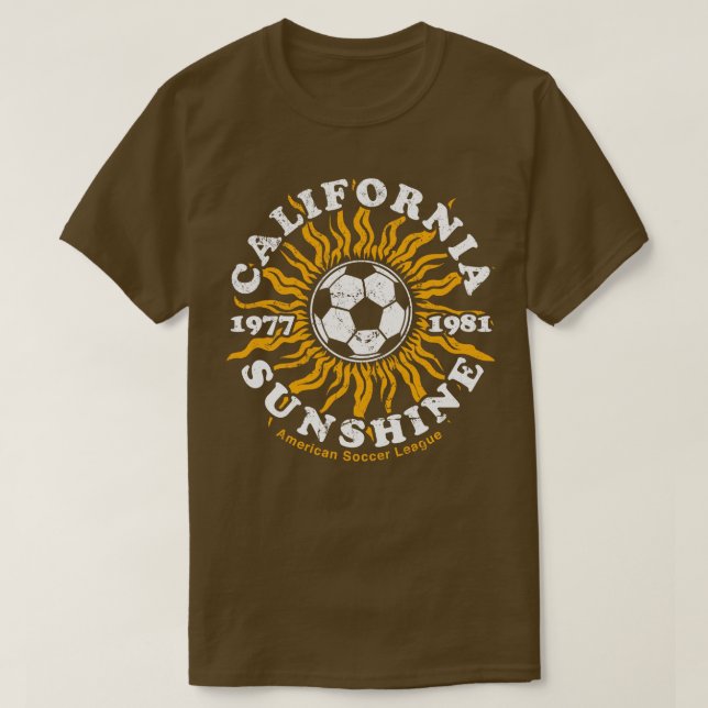 T-shirt Californie Sunshine (Design devant)