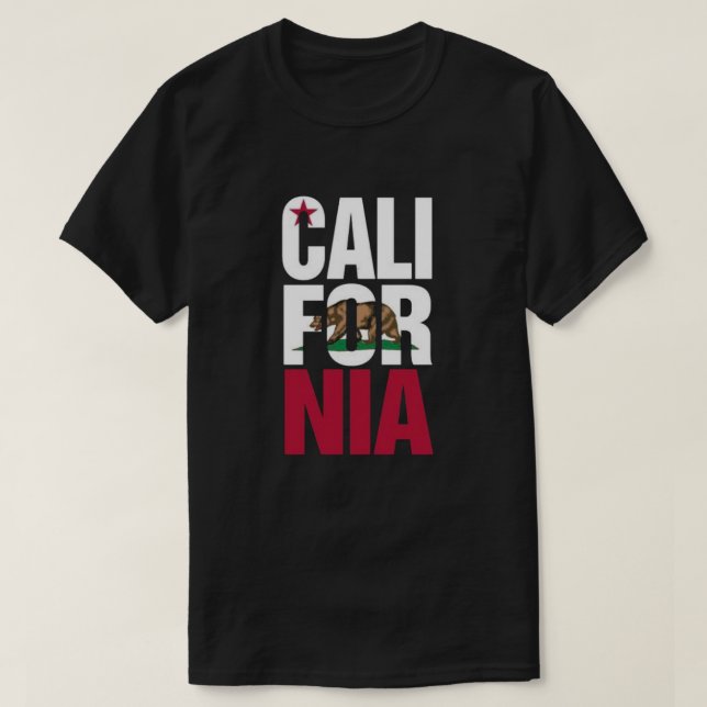 T-shirt californien (Design devant)
