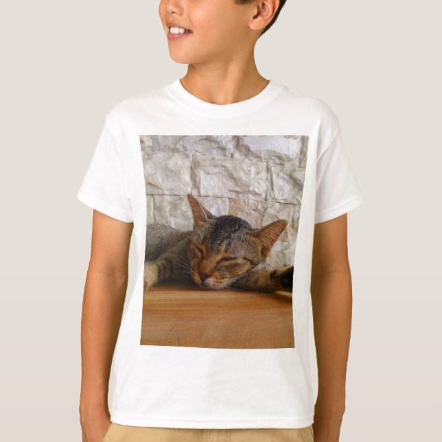 T-shirt Calin de chat (Devant)