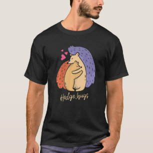 T-shirt Câlins de haie Chuchoteur de hérisson Animal épine