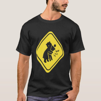 T-shirt Câlins d'ours Attention