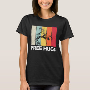 T-shirt Câlins gratuits de catcheur professionnel Catch