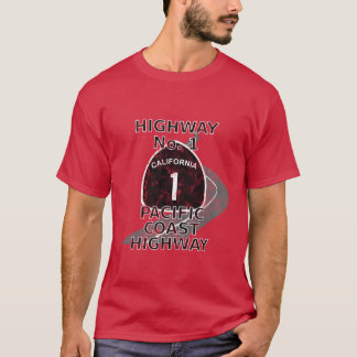 T-shirt Called Shoreline Highway or Coast Highway The most