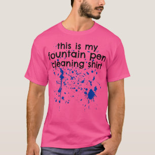 T-shirt Calligraphe du collecteur de stylo-fontaine