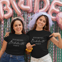 Calligraphie minimaliste moderne Bachelorette Part