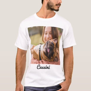 T-shirt Calligraphie tendance Nom du script Anniversaire d