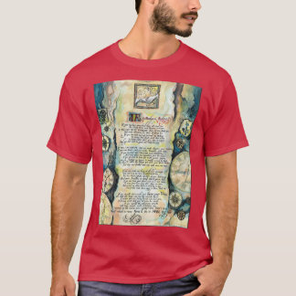 T-shirt Calligraphy of the poem IF by Rudyard Kipling