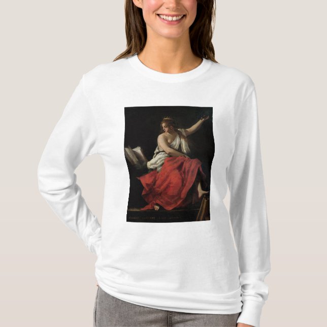 T-shirt Calliope, Muse de la poésie épique (Devant)