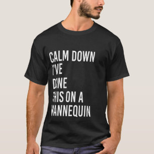 T-shirt Calm Down Je l'ai fait sur une pinte amusante Mann