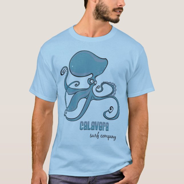 T-shirt Calmar - Calavera Surf Company (Devant)