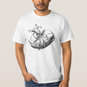 T-shirt Calmar géant contre le cachalot